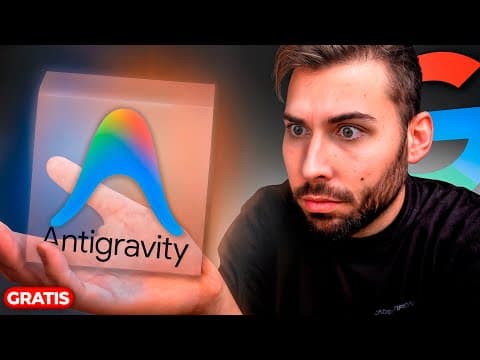 ¡Google acaba de reventar la IA con Antigravity! Y esto es lo que puedes hacer 🔥 thumbnail