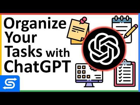Use ChatGPT to Clean Up Scattered Tasks! (including paper notes) thumbnail