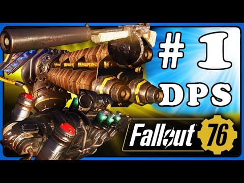 Fallout 76: Best DPS Weapon Q4 2025. #1 DPS. Best Boss Killer Weapon. September Update. thumbnail