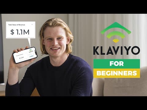 How to set up Klaviyo for Shopify email marketing thumbnail