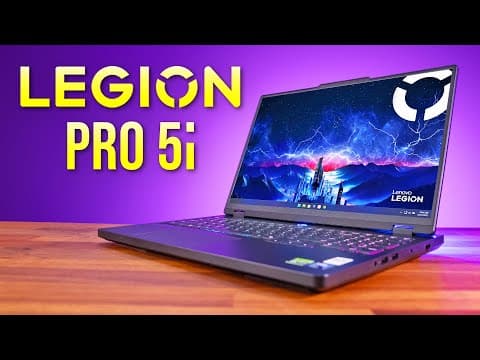 Lenovo Legion Pro 5i (2025) Review - Choose Carefully thumbnail