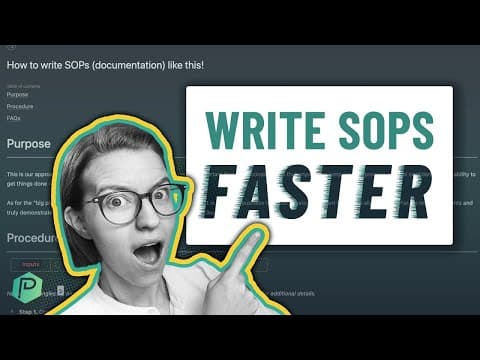 How to Write an Effective SOP Quickly thumbnail