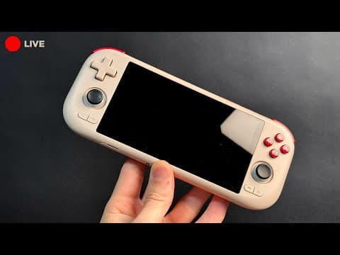 🔴 LIVE testing a pretty cool sub $100 GameCube handheld thumbnail