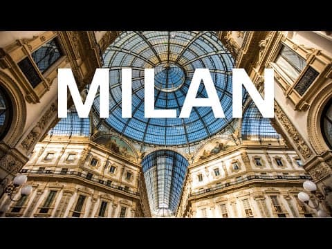 20 Things to do in MILAN 🇮🇹 | Italy Travel Guide thumbnail