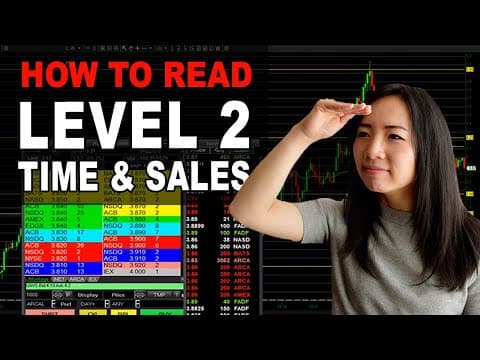 How to Read Level 2 Time and Sales, Tape Reading - Day Trading for Beginners 2026 thumbnail