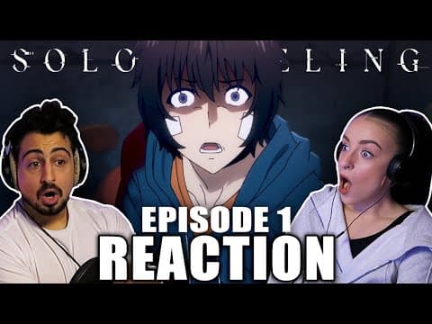 THE HYPE IS REAL! 🔥 Solo Leveling Episode 1 REACTION! thumbnail