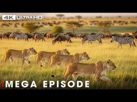 Ultimate Predators: When Lion Attack | MEGA EPISODE | Nature Animal Documentary thumbnail
