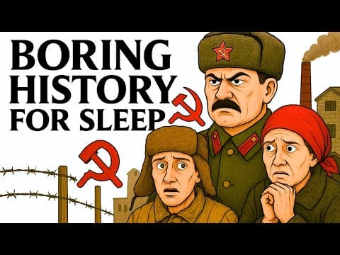 What Life Was Like in the Soviet Union.... | Boring History For Sleep thumbnail