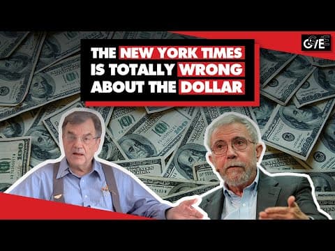 NY Times is wrong on dedollarization: Economist Michael Hudson debunks Paul Krugman's dollar defense thumbnail