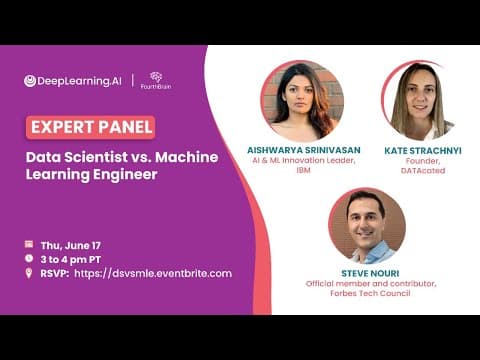 Data Scientist vs. Machine Learning Engineer thumbnail