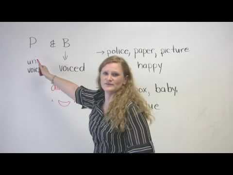 English Pronunciation - P & B thumbnail