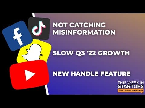 YouTube’s new roadmap, OpenAI & BeReal fundraising news, Snap’s 30% drop & OK Boomer | E1592 thumbnail