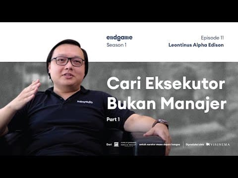 Dirikan Tokopedia Karena Kepepet | Endgame ft. Leontinus Alpha Edison (Part 1) thumbnail