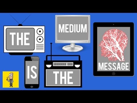 The Medium is the Message by Marshall McLuhan | Animated Book Review thumbnail