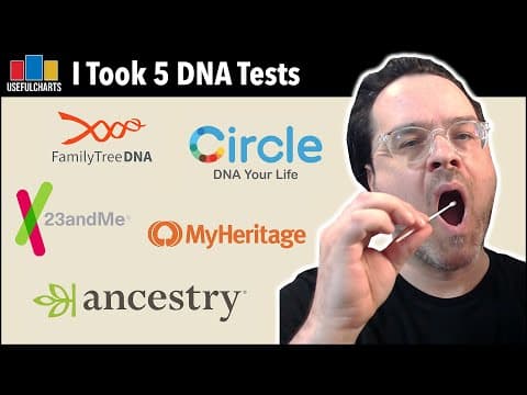 I Took 5 DNA Tests and Compared Them | Which One Is Best? thumbnail