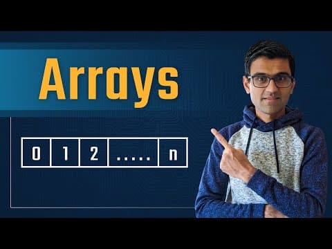Arrays - Data Structures & Algorithms Tutorials in Python #3 thumbnail