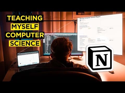 How I'm Teaching Myself Computer Science using Notion (OSSU) thumbnail