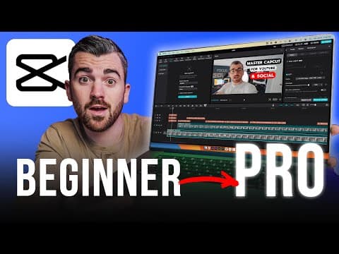 In Depth CapCut Video Editing Tutorial - Mac & PC thumbnail