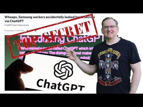 Does ChatGPT store your data and can you stop it? thumbnail