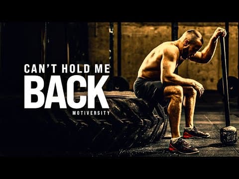 CAN'T HOLD ME BACK - Powerful Motivational Speech (Featuring Billy Alsbrooks) thumbnail