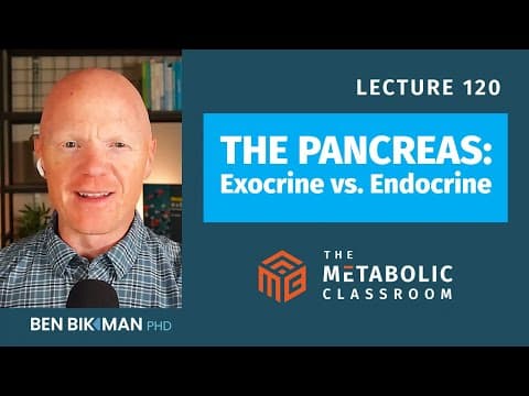 120: The Pancreas - Our Most Underrated Metabolic Organ & Why Its Health is Vital w/ Dr. Ben Bikman thumbnail