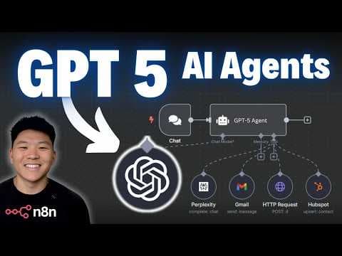 Build Anything with GPT-5 and n8n AI Agents thumbnail