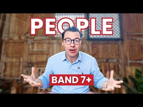 IELTS Speaking Part 2 | How To Talk About People (Band 7+) thumbnail