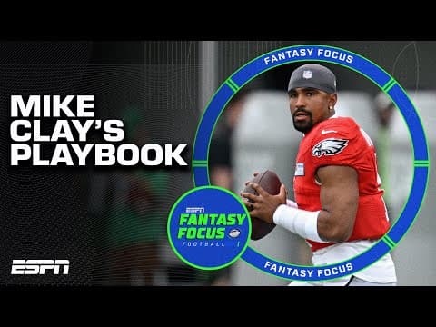Mike Clay's Playbook: Planning a Winning Draft Strategy | Fantasy Focus  🏈 thumbnail
