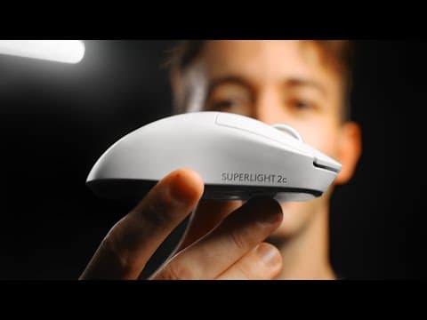 I tried Logitech's newest, lightest mouse. thumbnail