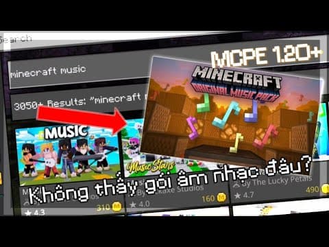 Cách fix lỗi không tìm thấy gói âm nhạc trong cửa hàng marketplace 1.20+ | BenVN thumbnail