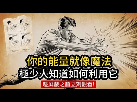 如何激活體內隱藏的能量？每個人的能量就像魔法，極少人知道如何利用它。（趁屏蔽之前立刻觀看！） thumbnail