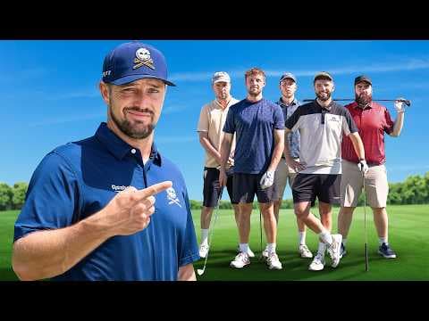 1 Pro vs 5 Average Golfers (Not Even Close) thumbnail