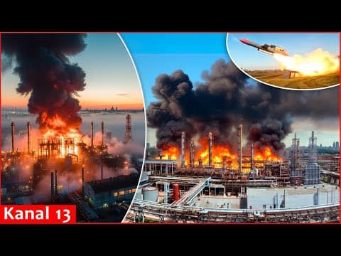Russian oil refineries are crushed with Flamingo missiles; their recovery will no longer be possible thumbnail