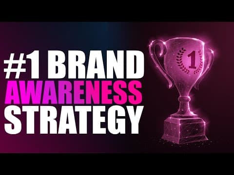 #1 Brand Awareness Strategy [To Build Your Brand In 2023] thumbnail