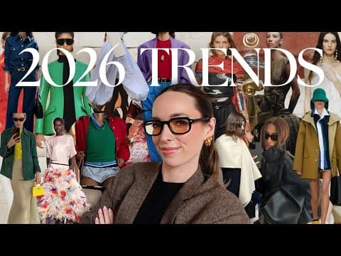 THE TOP FASHION & STYLE TRENDS for 2026 - What to wear in 2026 / Easy wearable womens fashion trends thumbnail