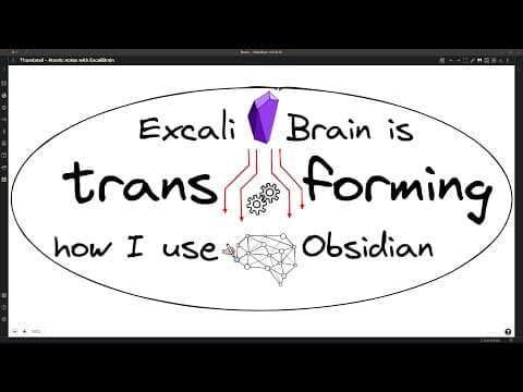 ExcaliBrain is transforming how I use Obsidian.md thumbnail