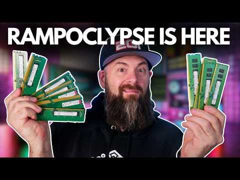 RAMPOCALYPSE: Why DDR5 Prices Are Exploding and what you can do! thumbnail