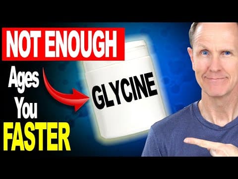 Glycine: The Cheapest Anti-Aging Supplement? (Actually Works) thumbnail