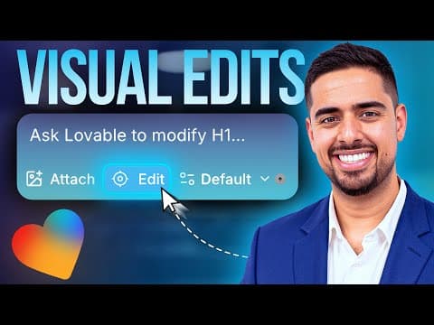 How to Edit App Designs with Lovable Visual Edit thumbnail