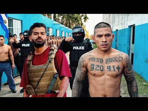 دخلت أخطر أحياء العصابات في العالم - السجون في السلفادور 🇸🇻 thumbnail
