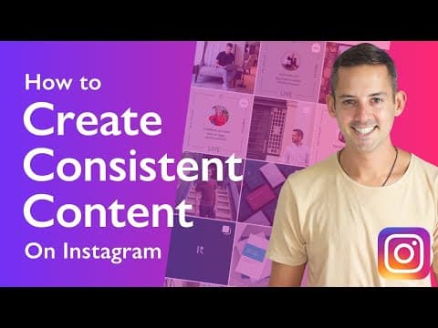 How To Create Consistent Content For Instagram 2021 - Phil Pallen thumbnail