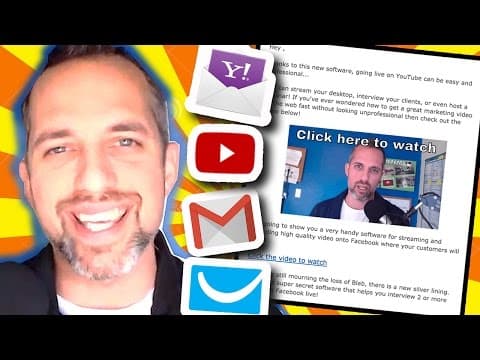Video Email - How to embed YouTube videos in any email program thumbnail