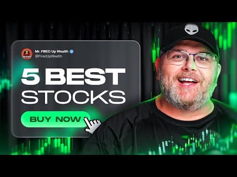 5 BEST Stocks to BUY Now (I'M BUYING) thumbnail