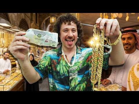 Barateando en el mercado de oro más grande del mundo | DUBAI 🇦🇪 thumbnail