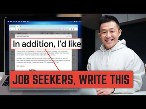Write a PERFECT Interview Thank You Email! thumbnail