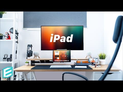 iPad Desk Setup 2022 ft. iPadOS 16 thumbnail