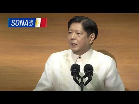 SONA 2023 FULL SPEECH | President Bongbong Marcos' 2nd State of the Nation Address thumbnail