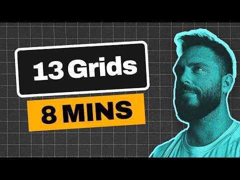 Learn EVERY Graphic Design Grid In 8 Minutes! thumbnail