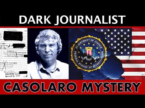 Dark Journalist & Dr. Joseph Farrell: Source Reveals New PROMIS Info on Danny Casolaro Mystery! thumbnail