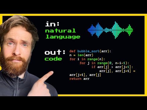How Can AI Convert Speech to Executable Code? thumbnail